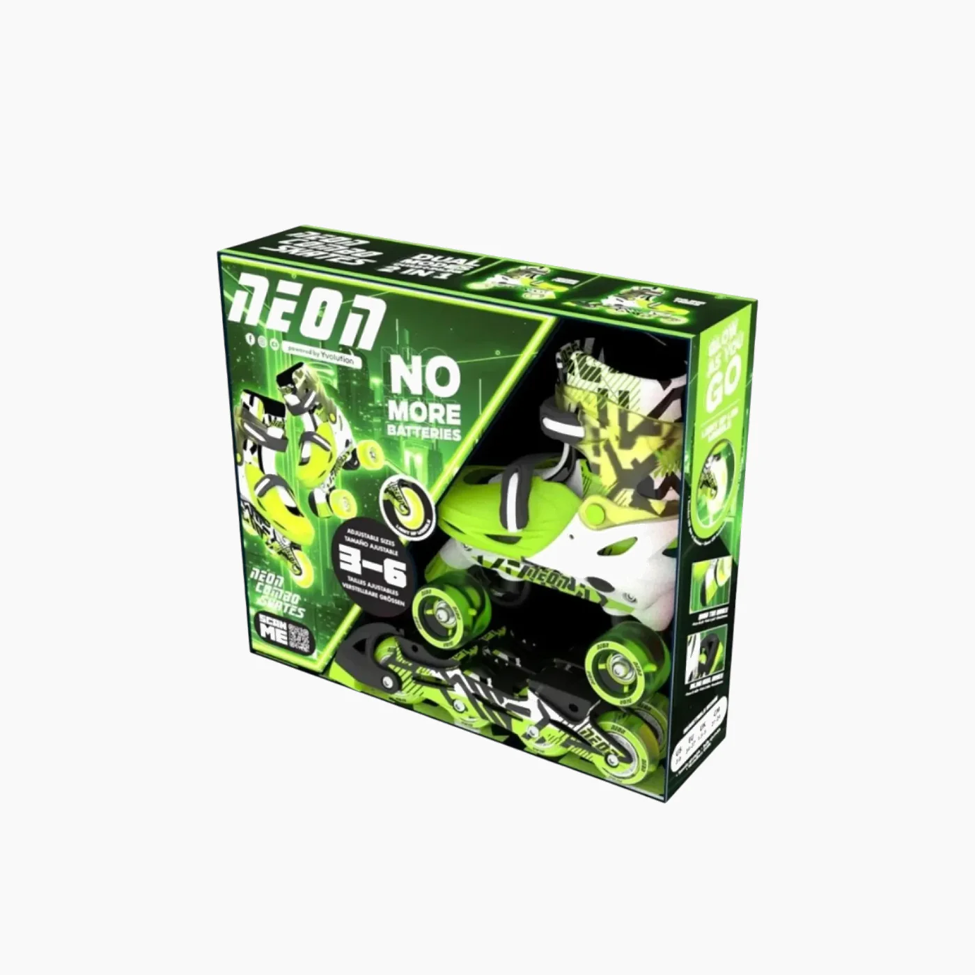Yvolution Neon Combo Skates - Image 4
