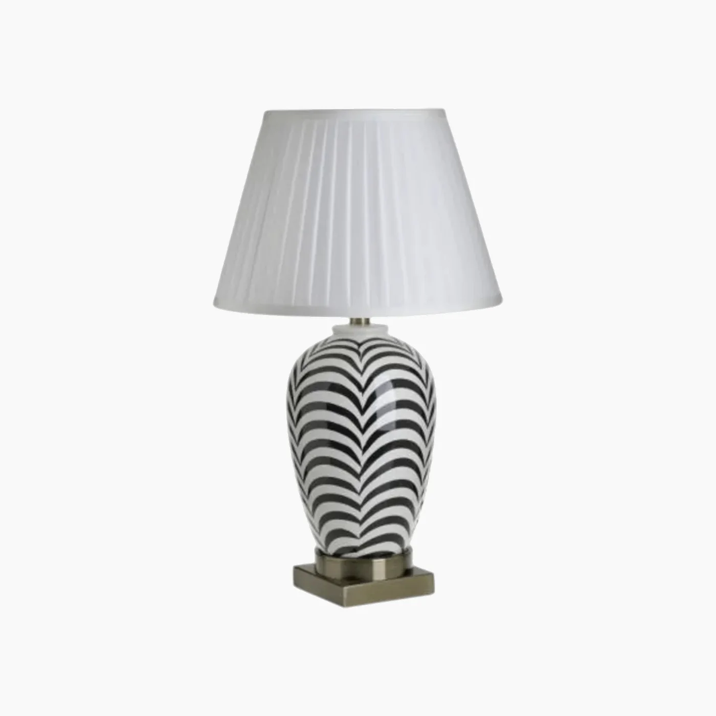 Nassar Boutique Zebra Ceramic Table Lamp - Image 4