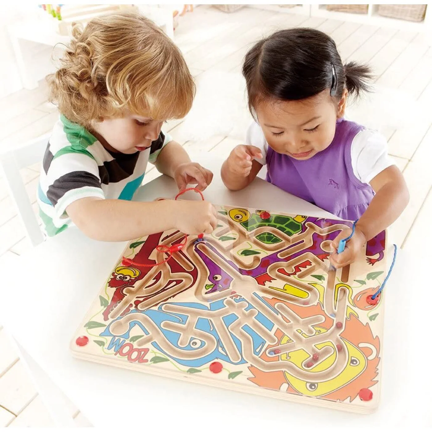 Hape Zoo'm Animal Push Toy - Image 3