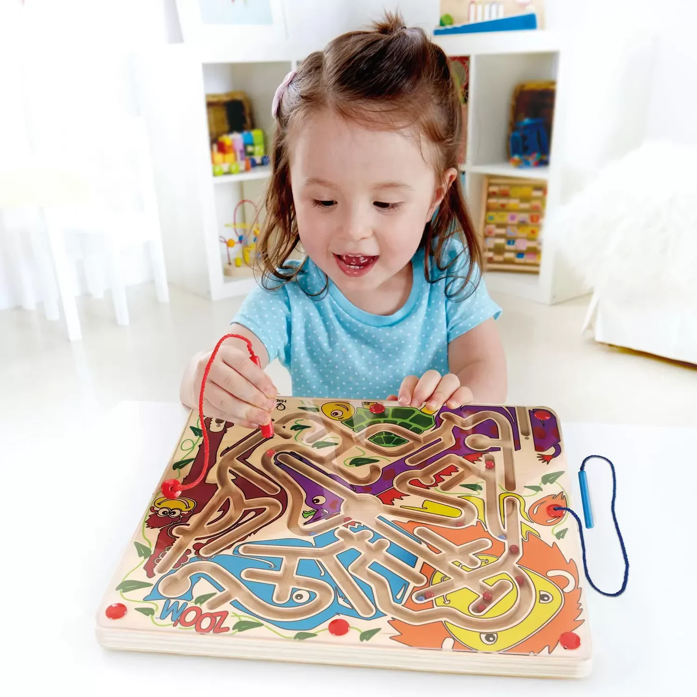 Hape Zoo'm Animal Push Toy - Image 4