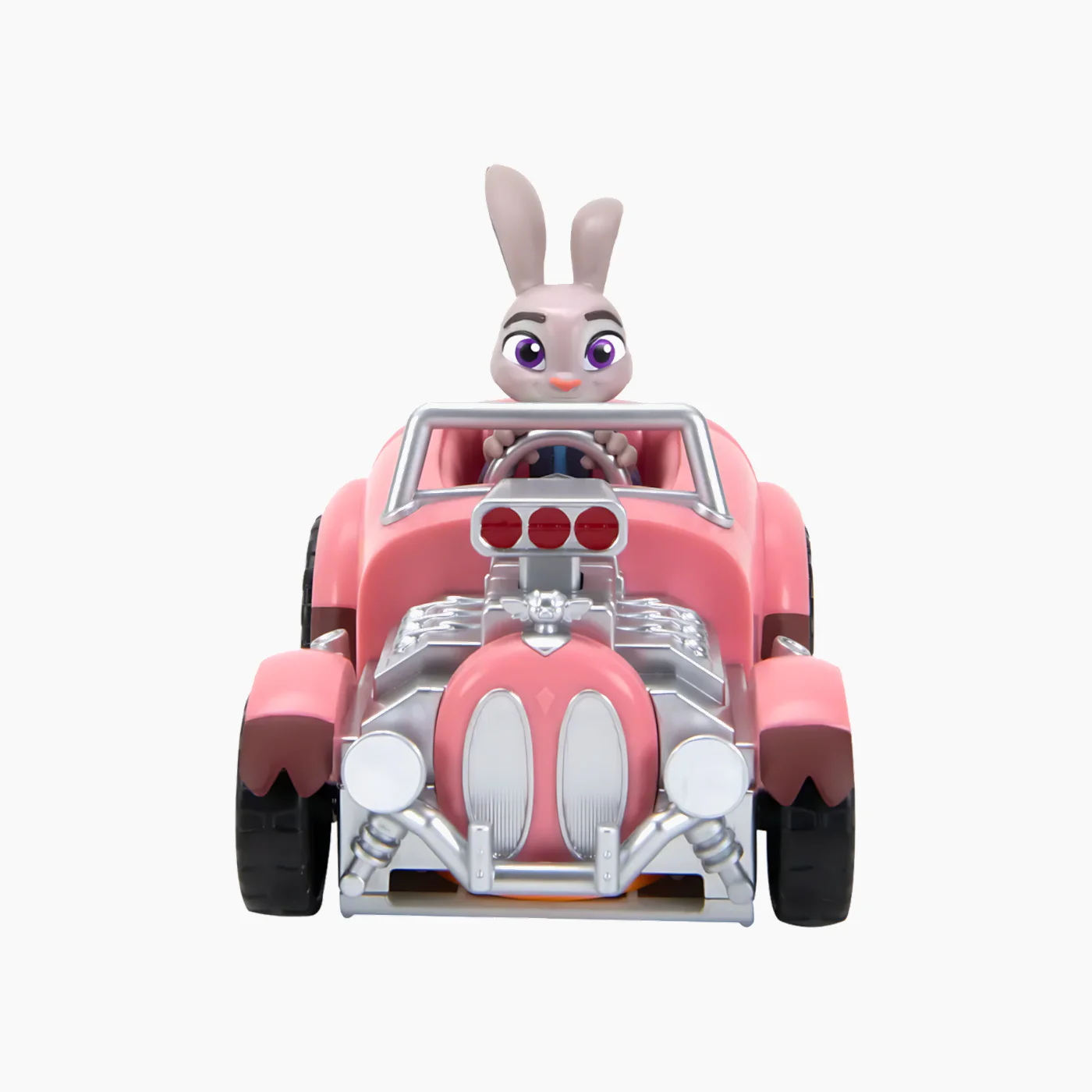 JAZWARES Zootopia- Little Vehicle with Figure- Judy the Rabbit