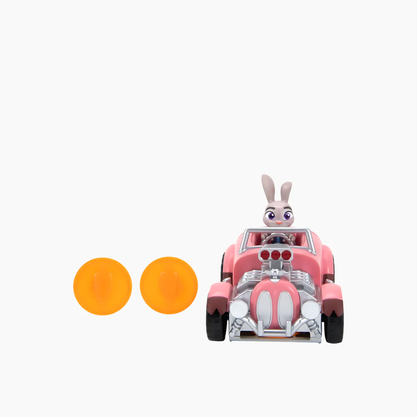 JAZWARES Zootopia- Little Vehicle with Figure- Judy the Rabbit - Image 4