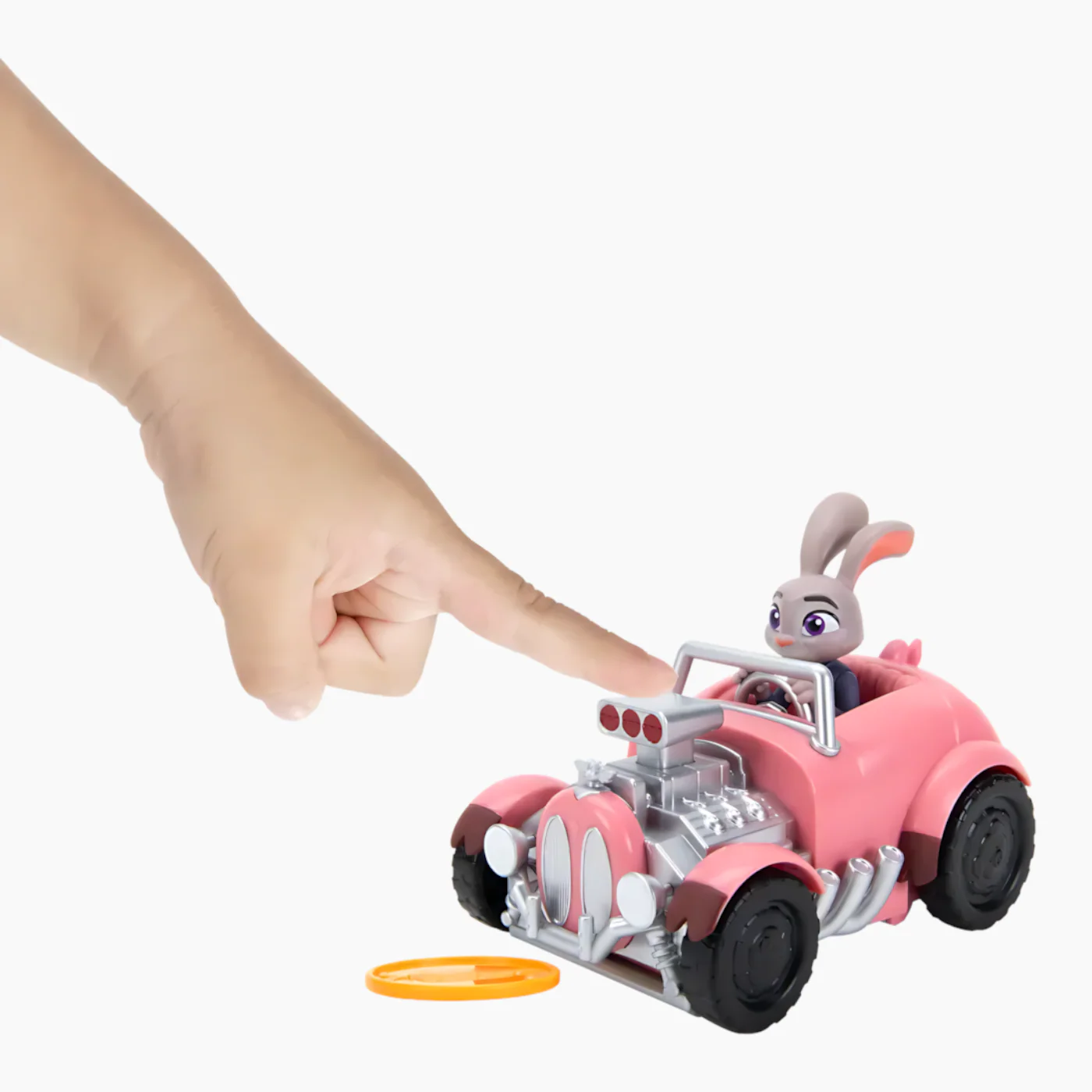 JAZWARES Zootopia- Little Vehicle with Figure- Judy the Rabbit - Image 6