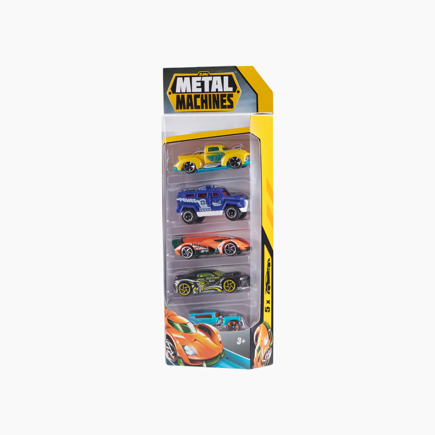 Zuru Metal Machines Diecast Cars 5 Pack- Assortment