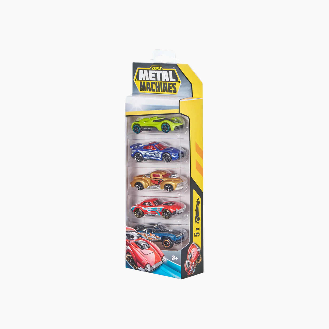 Zuru Metal Machines Diecast Cars 5 Pack- Assortment - Image 4