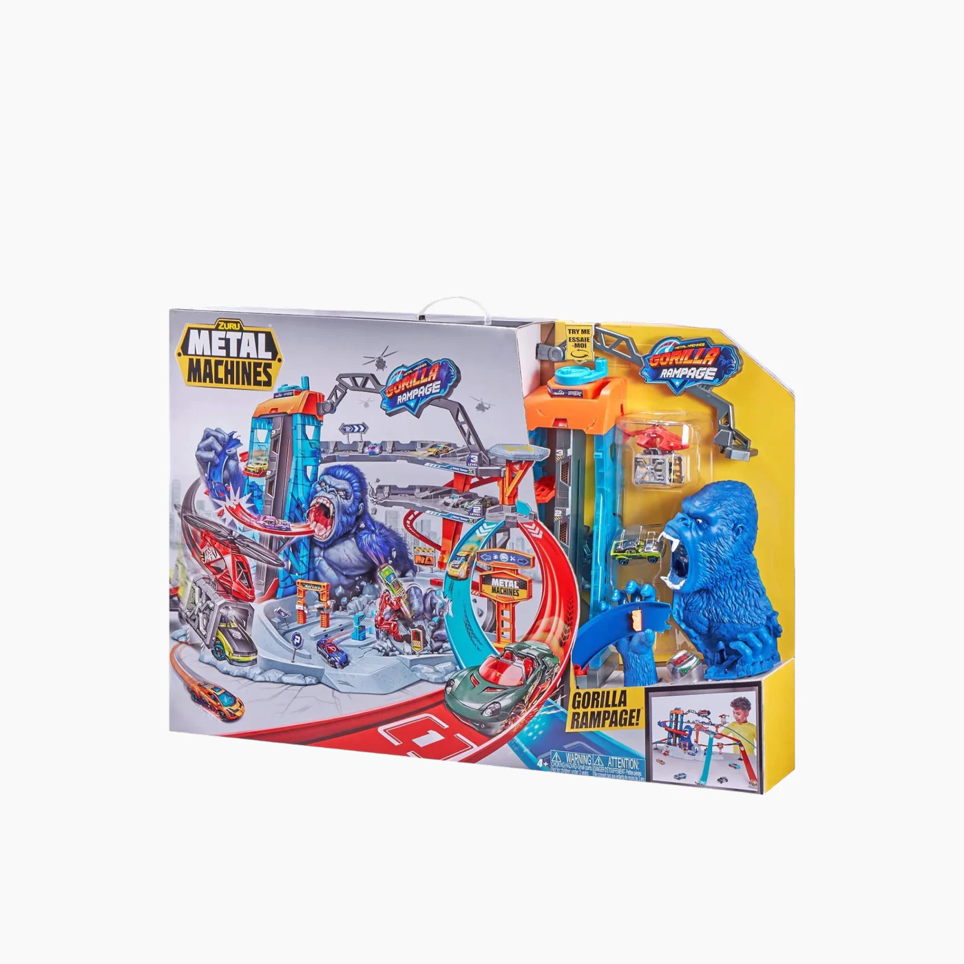 Zuru Metal Machines Gorilla Rampage Garage Playset - Image 2