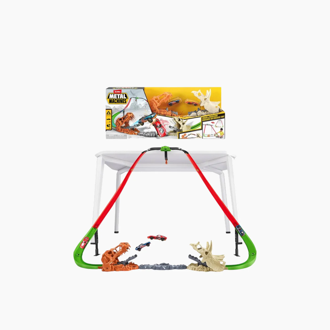 Zuru Metal Machines Smash And Crash Dino Playset Series 1 - Image 4