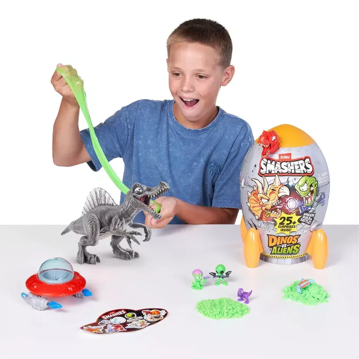 Zuru Smashers Dinos Vs Aliens Rocket Series 1 Assortment - Image 9
