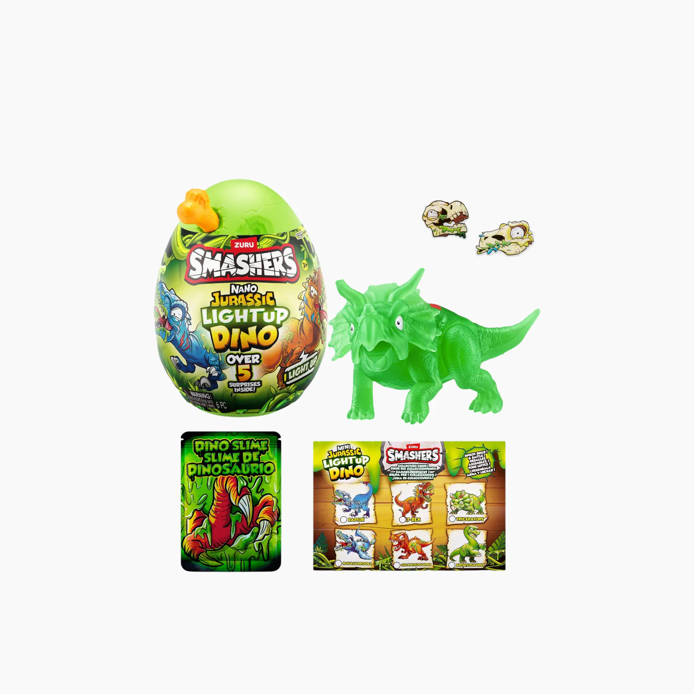 Zuru Smashers Nano Jurassic Light Up Dino Egg - Image 4