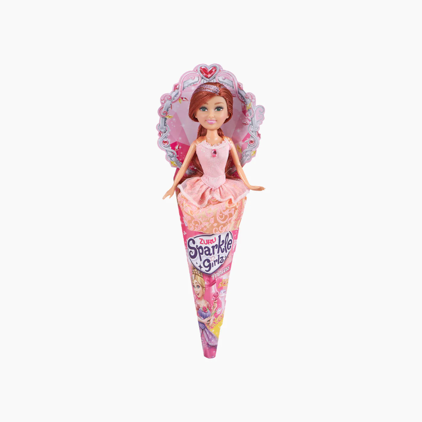 Zuru Sparkle Girlz 10.5" Princess Doll In A Cone- 12 Pcs - Image 7