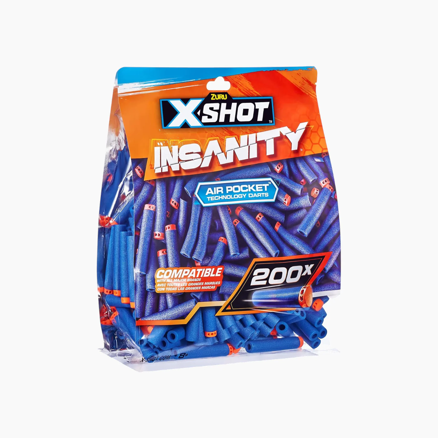 Zuru X-Shot Insanity Refill Darts 200 Darts