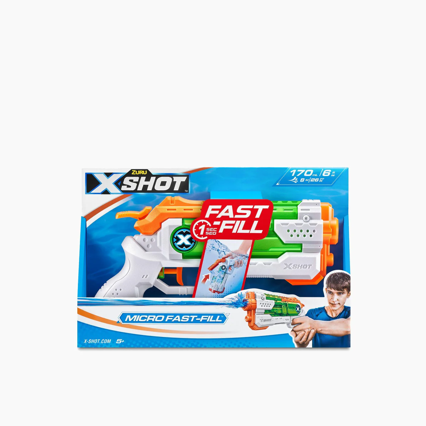 Zuru X-Shot Water Fast-Fill Epic Water Blaster S1- Small - Image 4